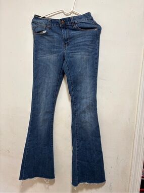 Women’s Dark Blue Flared Jeans